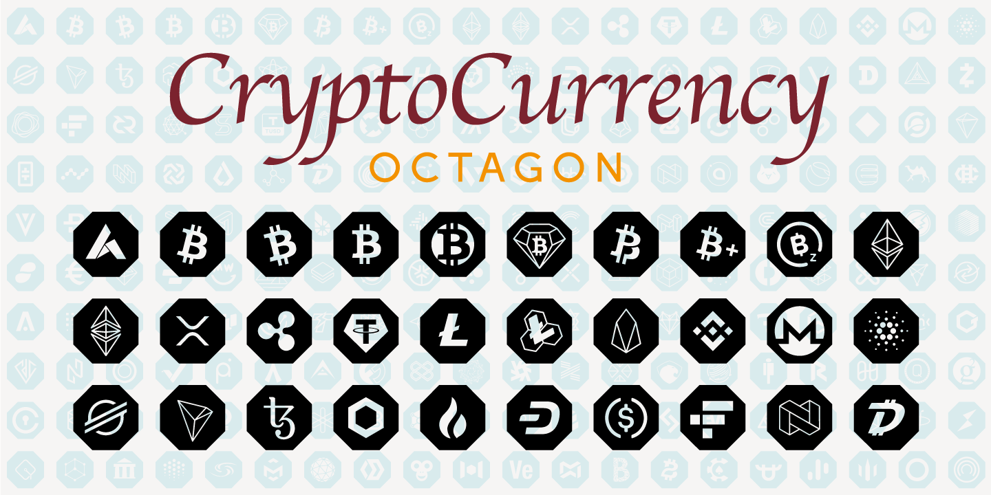 Example font Cryptocurrency #3